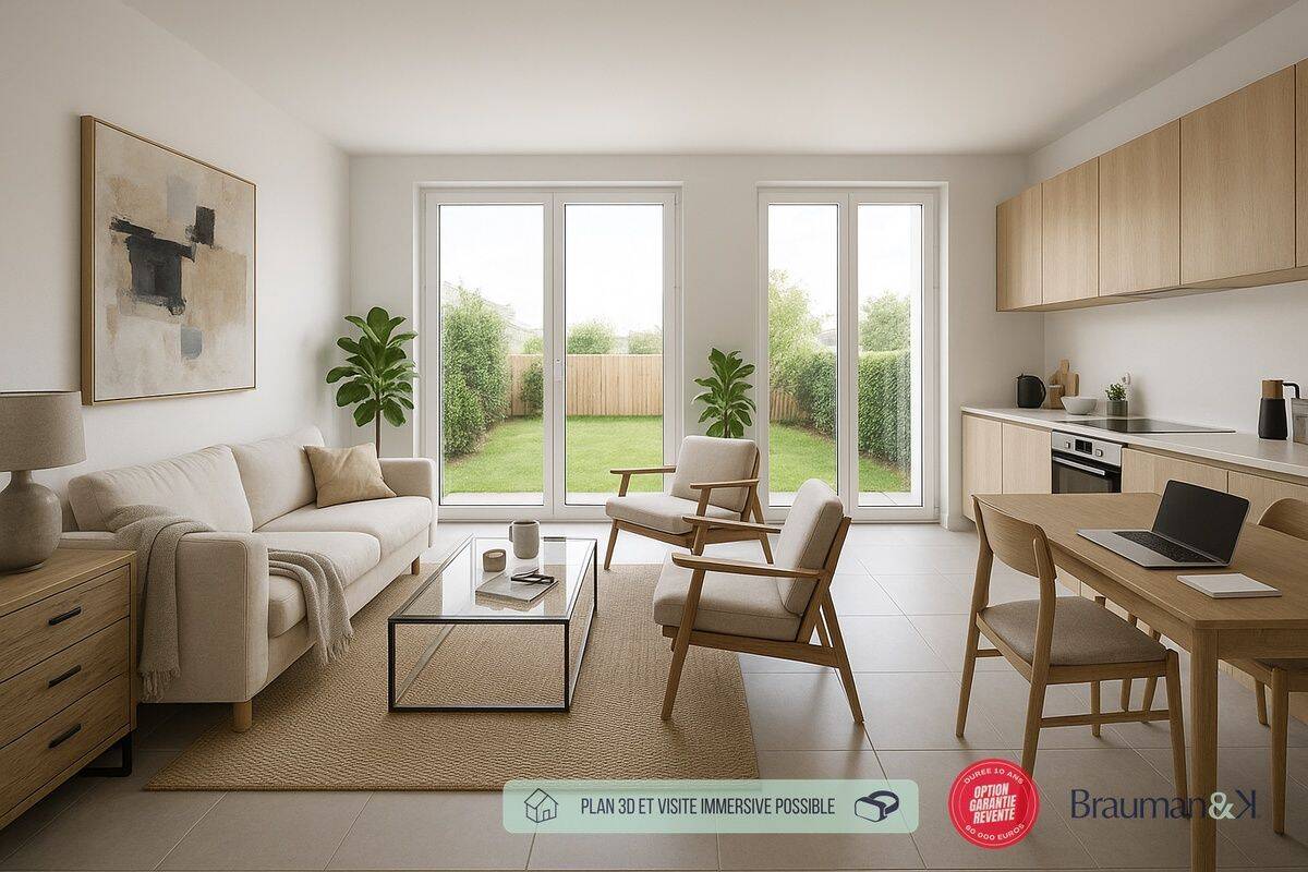 Appartement 3 pièces 59 m² · à Longvic · 59 m² · 196 054 €