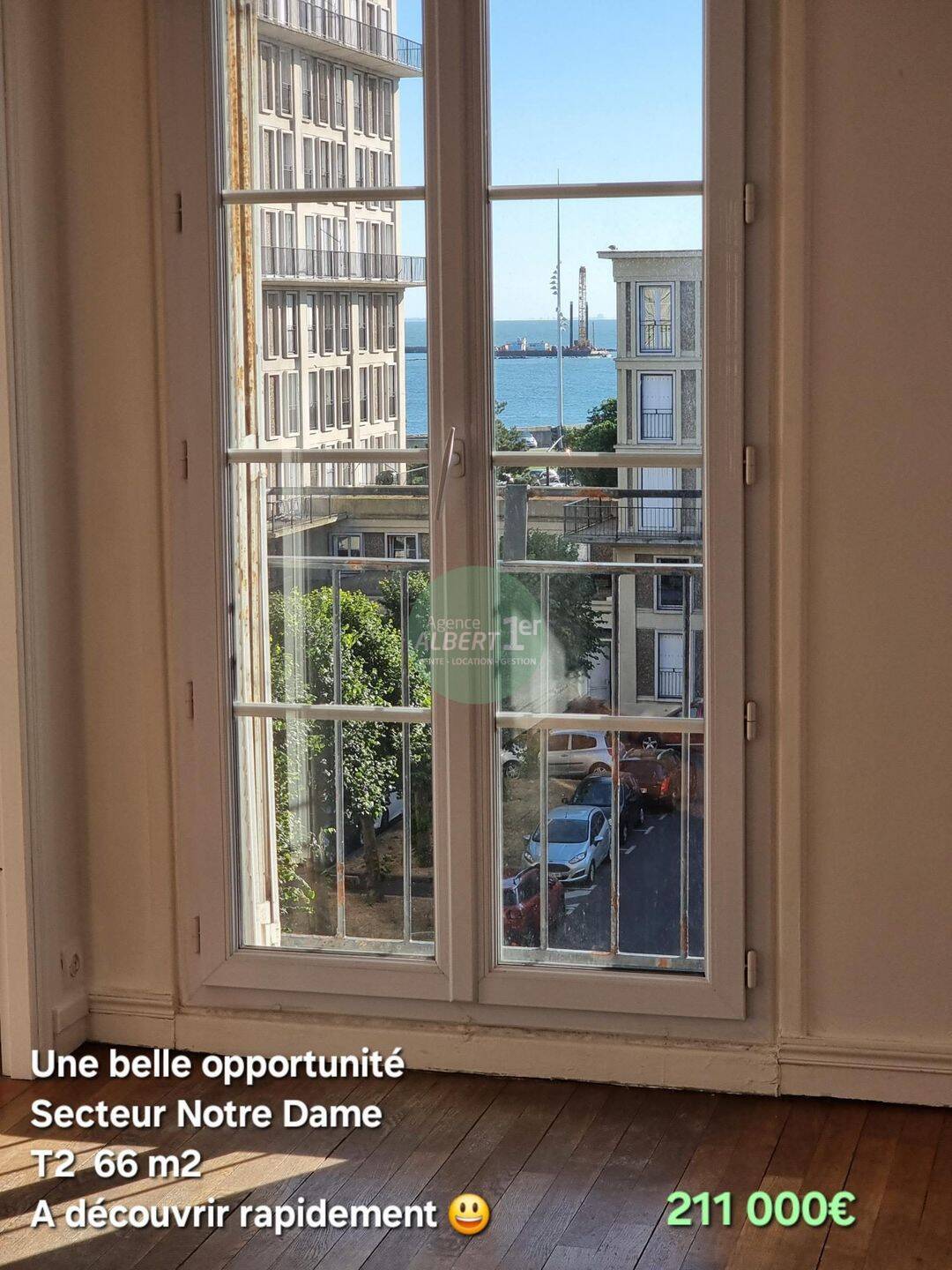 Appartement 3 pièces 66 m² · à Le Havre · 66 m² · 211 000 €