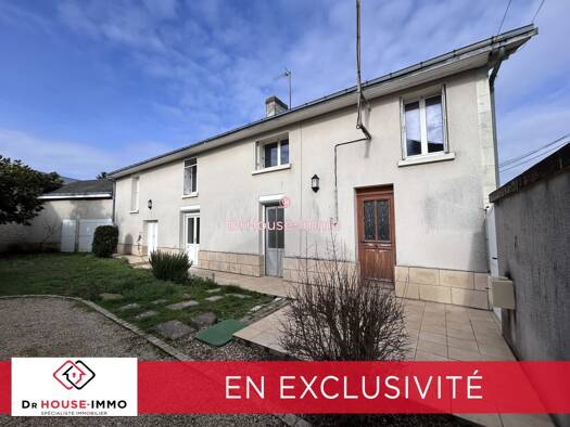 Maison à vendre 87 000 € 4 pièces 3 chambres 96 m² 330 m² de terrain La Roche-Rigault 86200