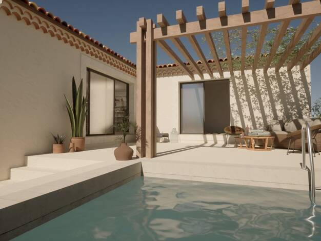 Terrain avec maison neuve à vendre 278 000 € 4 pièces 3 chambres 80 m² 350 m² de terrain Maillane 13910