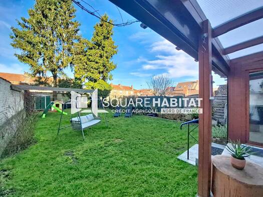 Maison à vendre 399 000 € 7 pièces 6 chambres 176 m² 316 m² de terrain Cité Jardin Ronchin 59790