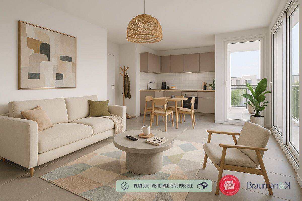 Appartement 3 pièces 65 m² · à Chartres · 65 m² · 211 000 €