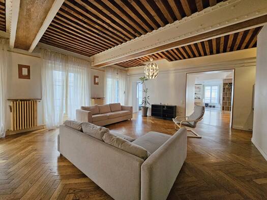 Appartement à louer 2 280 € 4 pièces 3 chambres 165 m² 1er étage Ainay Lyon 2ème arrondissement 69002