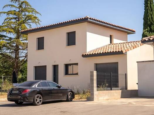 Terrain avec maison neuve à vendre 221 500 € 4 pièces 3 chambres 80 m² 340 m² de terrain Montfrin 30490