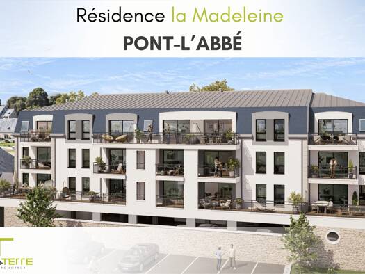 Appartement à vendre - neuf 174 500 € 2 pièces 1 chambre 44,7 m² dès le 30/09/2027 Le Guiric-Trebehoret Pont-l'Abbé 29120