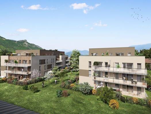 Appartement à vendre - neuf 199 000 € 3 pièces 63 m² RDC dès le 31/12/2026 Peripherie Vif 38450