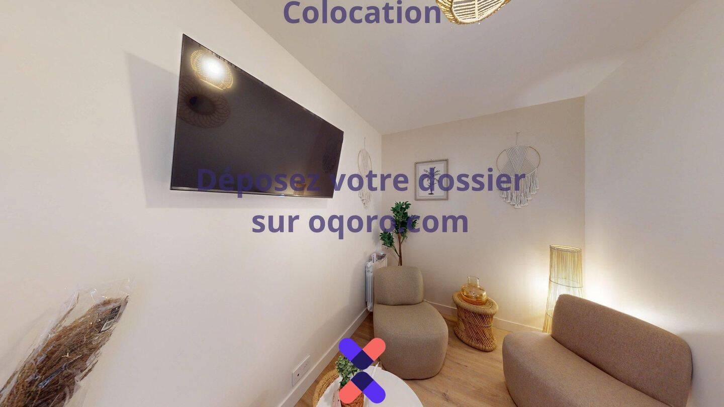 Chambre en colocation appartement meublé — 8