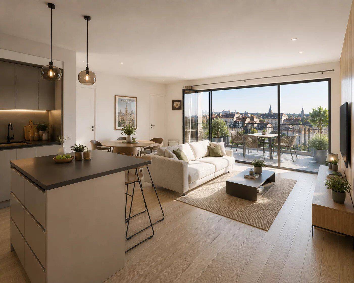 Appartement 2 pièces 44 m² · à Nancy · 44 m² · 198 800 €
