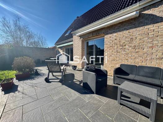 Pavillon à vendre 349 900 € 8 pièces 4 chambres 217 m² 600 m² de terrain Pierrette-Jardin Public Béthune 62400