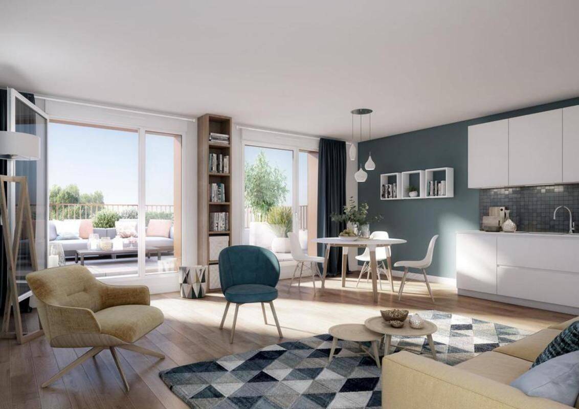 Appartement 4 pièces 90 m² · à Saint-André-lez-Lille · 90 m² · 349 000 €