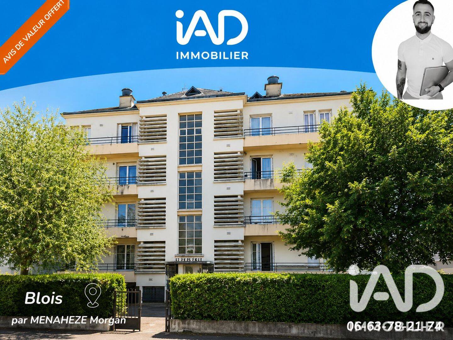 Appartement 3 pièces 72 m² · à Blois · 72 m² · 115 000 €