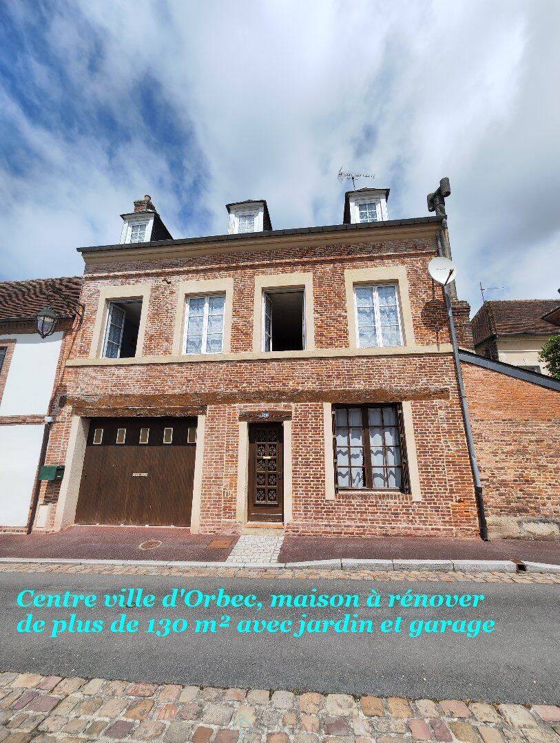 Maison 8 pièces 134 m² · à Orbec · 134 m² · 137 500 €