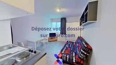 Appartement à louer 450 € 1 pièce 18,2 m² 1er étage La Folie-Couvrechef Caen 14000