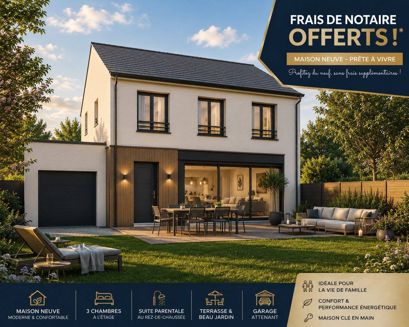 Maison 4 pièces 95 m² · à Larmor-Plage · 95 m² · 539 000 €