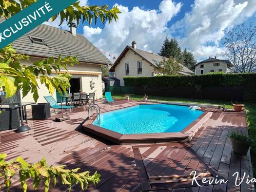 Maison à vendre 353 000 € 5 pièces 3 chambres 104 m² 450 m² de terrain Gilly-sur-Isère 73200