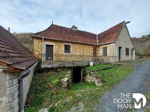 Maison à vendre 44 490 € 5 pièces 1 chambre 49 m² 640 m² de terrain Concorès 46310