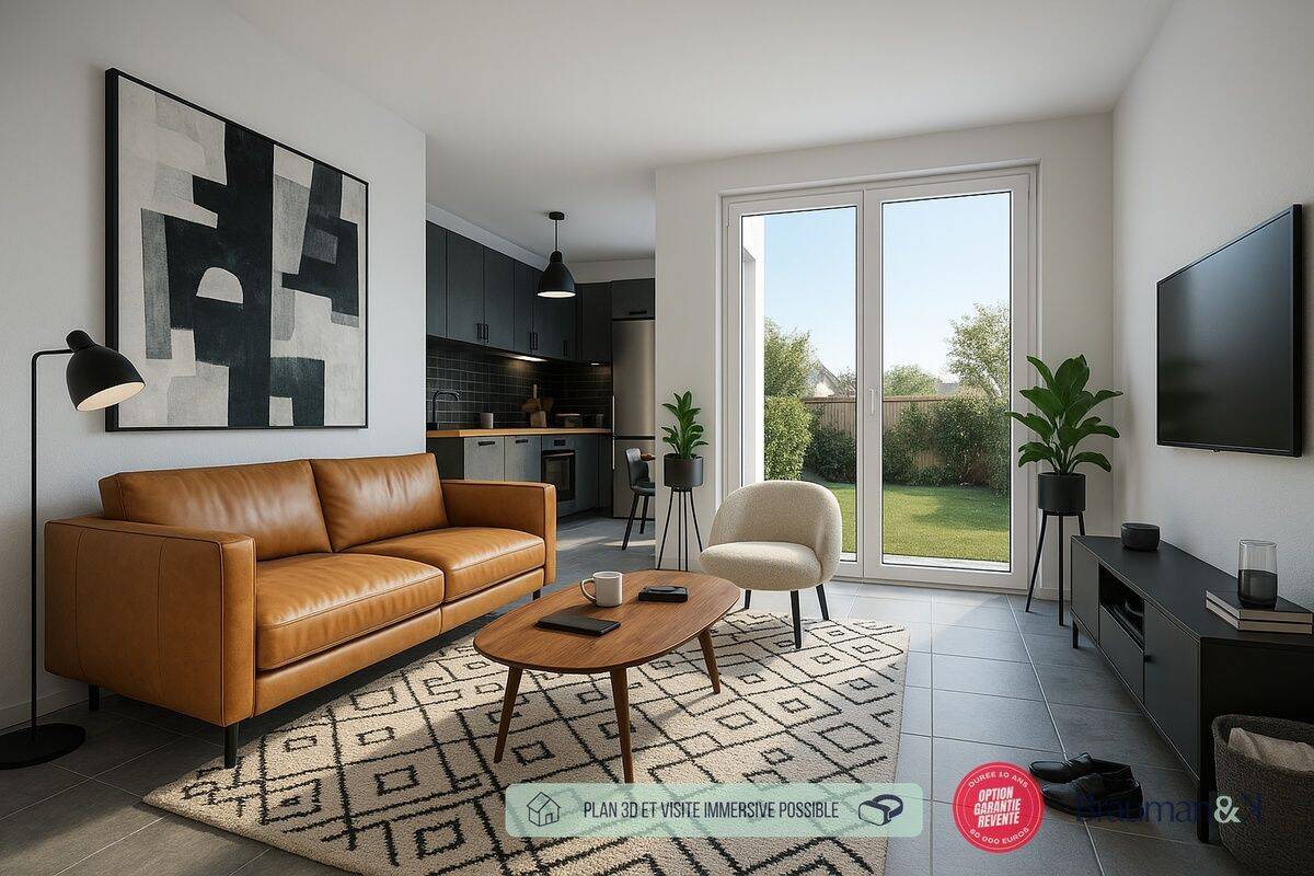 Appartement 2 pièces 39 m² · à L'Hermitage · 39 m² · 140 834 €