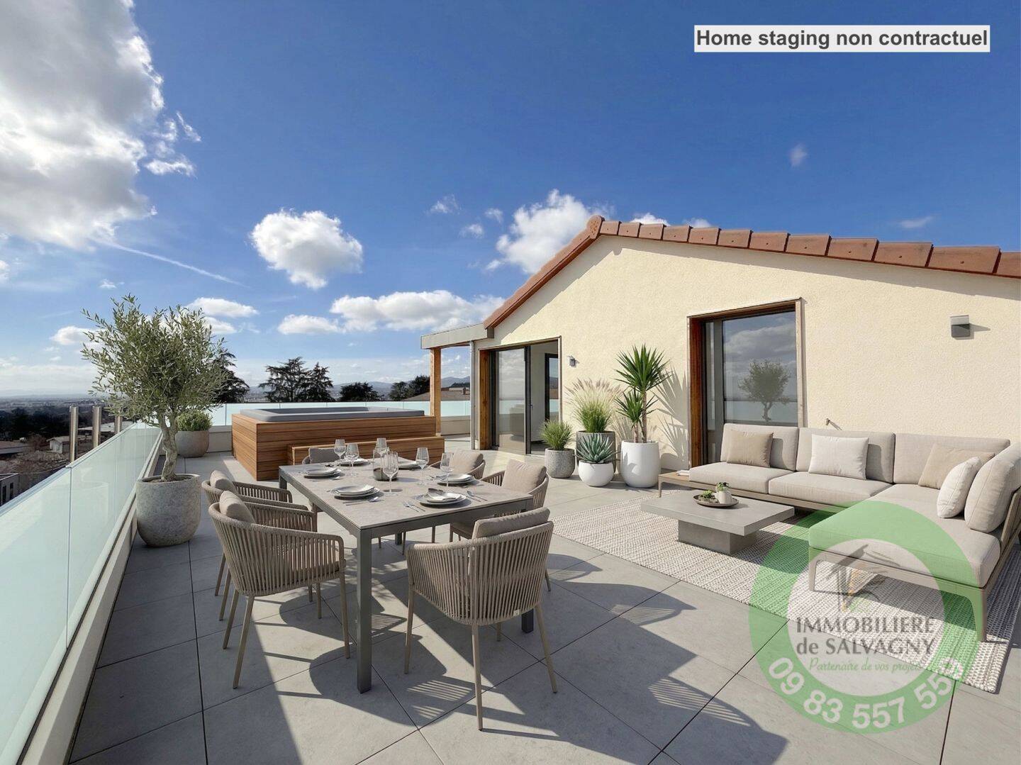 Appartement 3 pièces 99 m² · à La Tour-de-Salvagny · 99,2 m² · 746 000 €