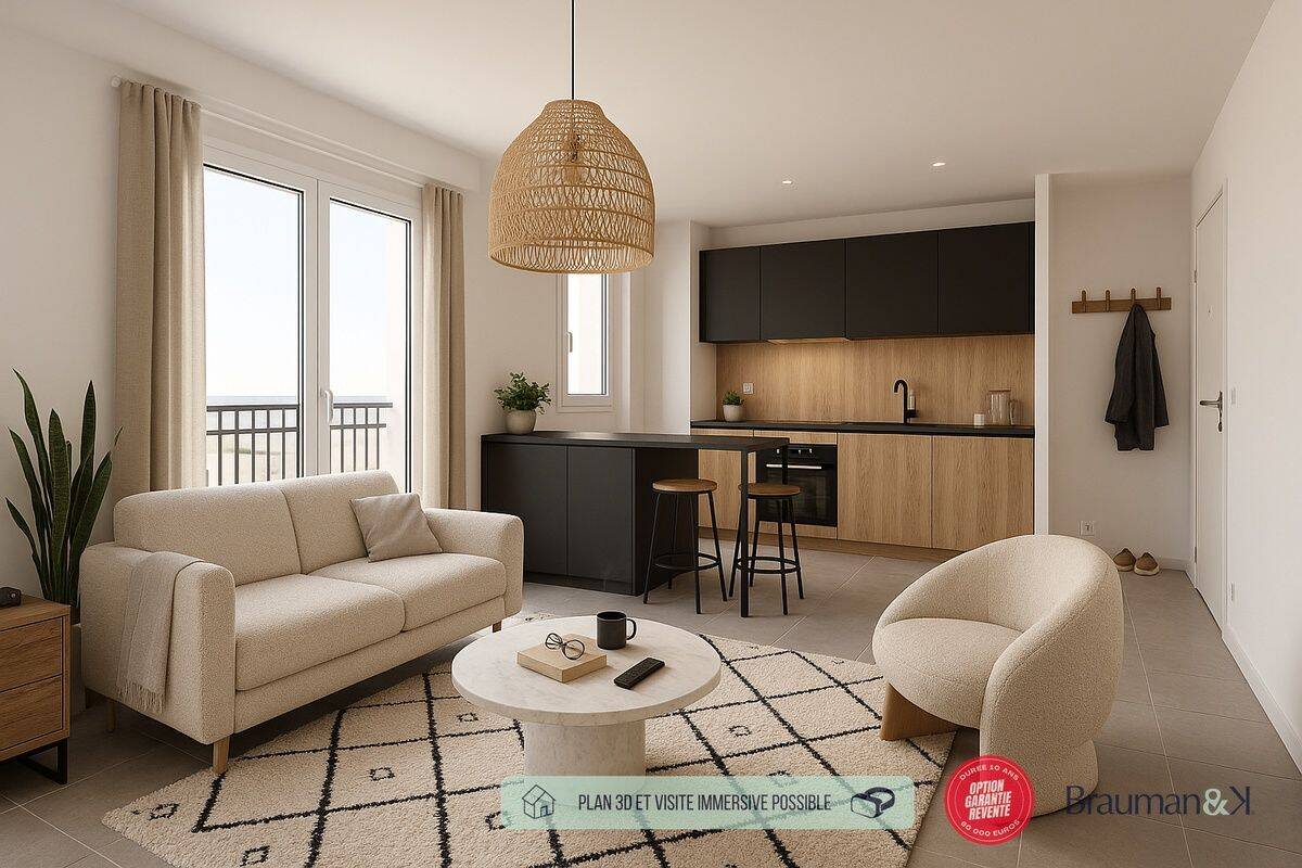 Appartement 2 pièces 42 m² · à Eaubonne · 42 m² · 257 000 €