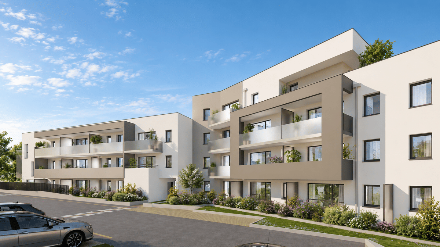 Appartement 2 pièces 46 m² · à Besançon · 45,7 m² · 191 600 €