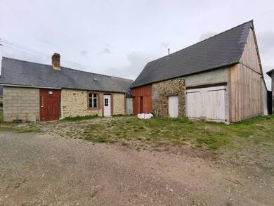 Maison à vendre 75 900 € 6 pièces 143 m² 3 305 m² de terrain Lassay les Chateaux 53110