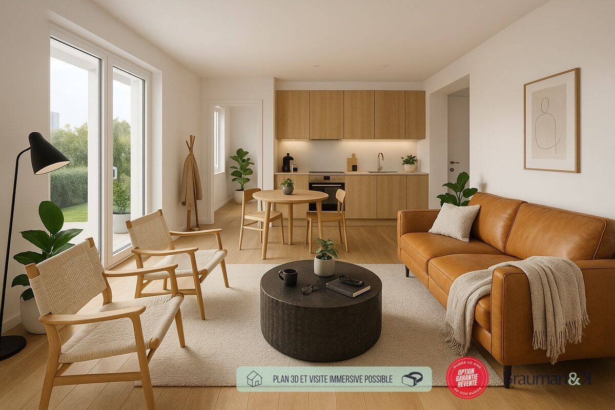 Appartement 3 pièces 56 m² · à Le Plessis-Robinson · 56 m² · 324 000 €