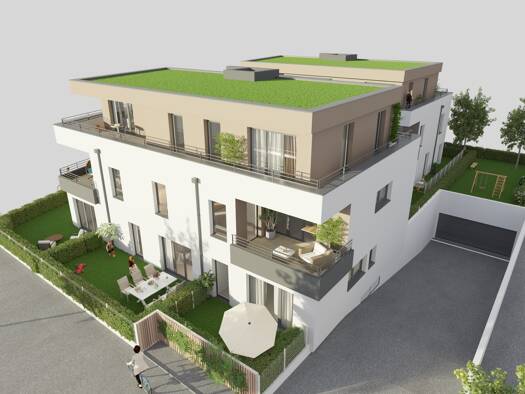 Appartement à vendre - neuf 309 900 € 3 pièces 2 chambres 74,1 m² dès le 30/06/2026 Clausenhof-Les Pins-Musau Haguenau 67500