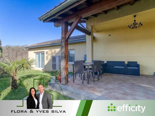 Maison de ville à vendre 329 900 € 5 pièces 4 chambres 140 m² 250 m² de terrain Chasse-sur-Rhône 38670