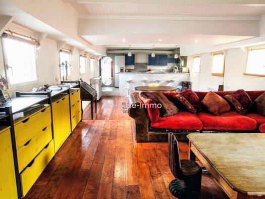 Péniche à vendre 285 000 € 6 pièces 4 chambres 185 m² Gournay-Jaurès-Gare Creil 60100