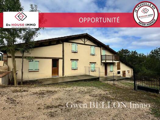 Maison à vendre 198 000 € 9 pièces 5 chambres 220 m² 5 554 m² de terrain Cassagnabère-Tournas 31420