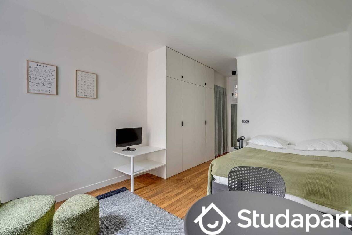 Appartement 1 pièce 23 m² · à Paris 9ème Arrondissement · 23 m² · 1 550 €