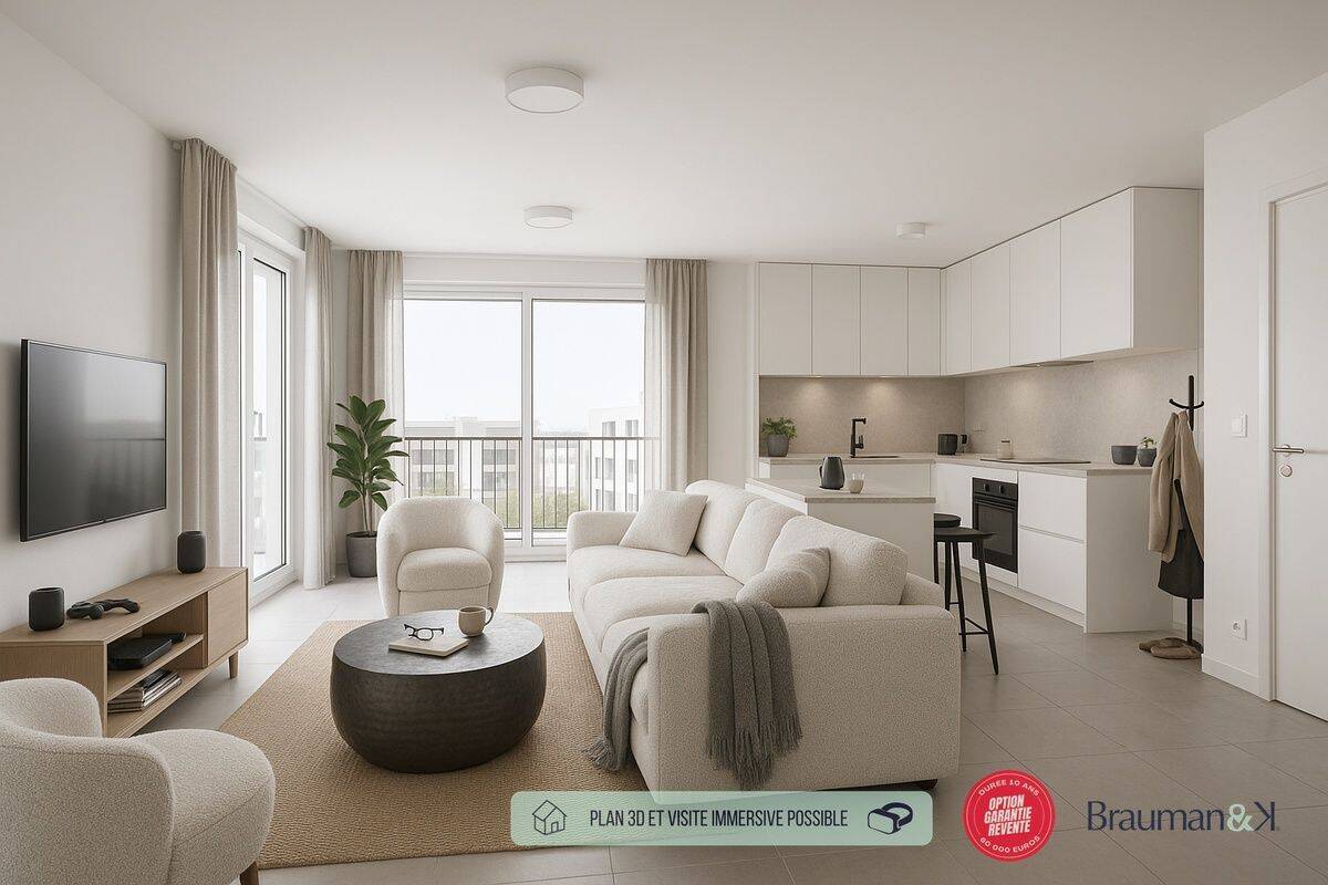Appartement 4 pièces 92 m² · à Mérignac · 92 m² · 425 000 €