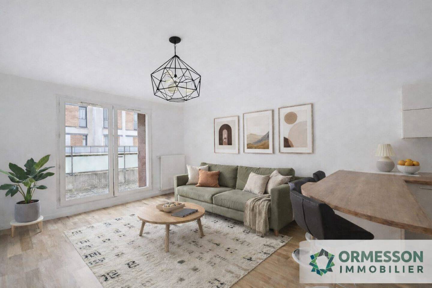 Appartement 3 pièces 58 m² · à Deuil-la-Barre · 58,3 m² · 249 000 €