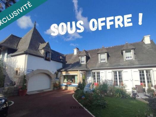 Maison à vendre 426 000 € 8 pièces 5 chambres 204 m² 780 m² de terrain Morlaix 29600