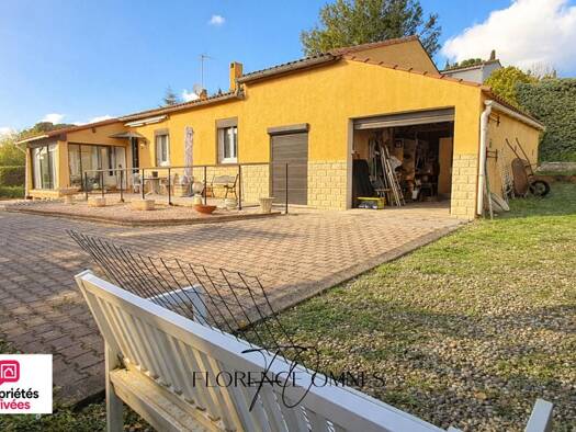 Maison de plain-pied à vendre 223 000 € 6 pièces 4 chambres 121 m² 644 m² de terrain Montredon-Montlegun Carcassonne 11000