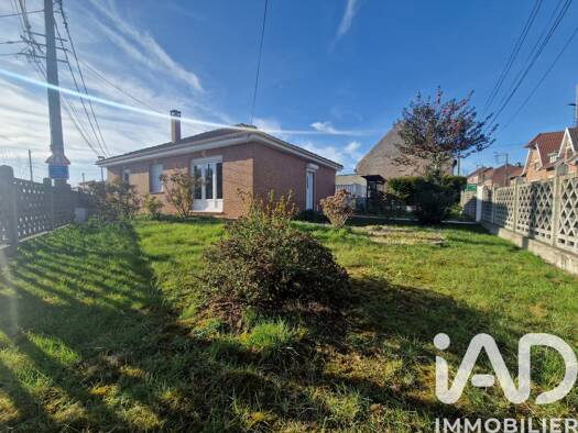 Maison de plain-pied à vendre 142 000 € 5 pièces 3 chambres 82 m² 439 m² de terrain Loison Ville Loison-sous-Lens 62218