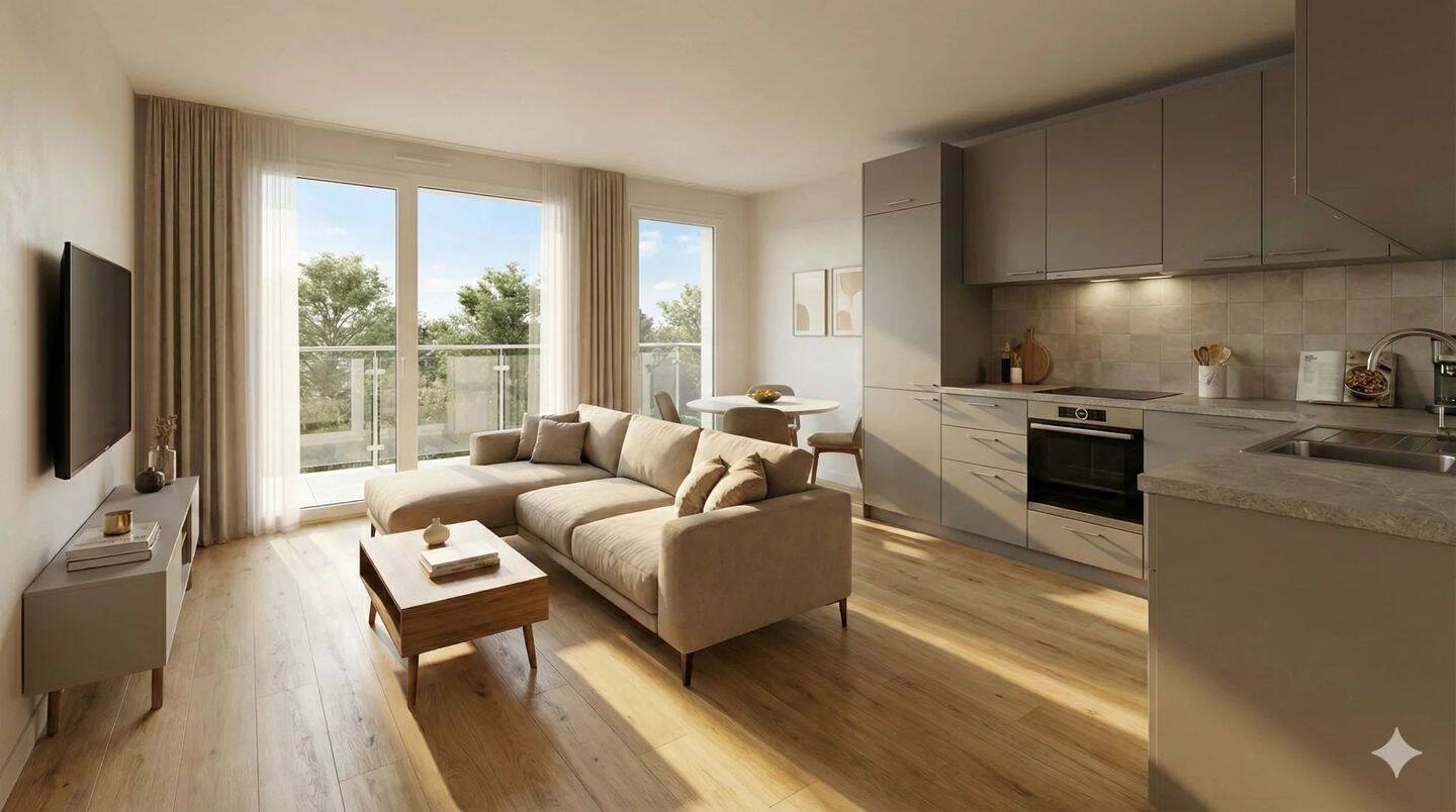 Appartement 2 pièces 42 m² · à Quint-Fonsegrives · 42 m² · 160 000 €