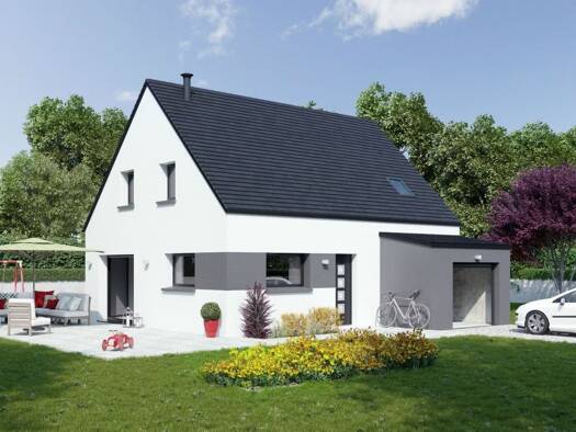 Terrain avec maison neuve à vendre 263 240 € 5 pièces 3 chambres 85 m² 640 m² de terrain Grand-Champ 56390