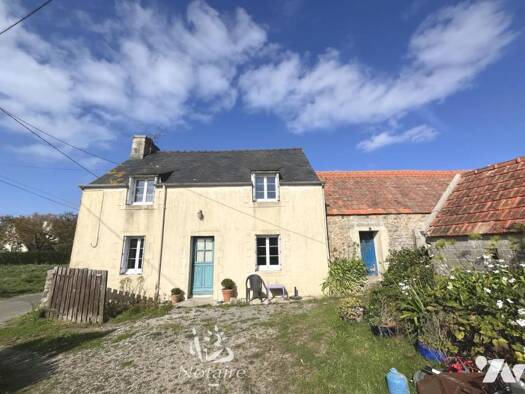Maison à vendre 199 700 € 3 pièces 2 chambres 657 m² de terrain Plouescat 29430