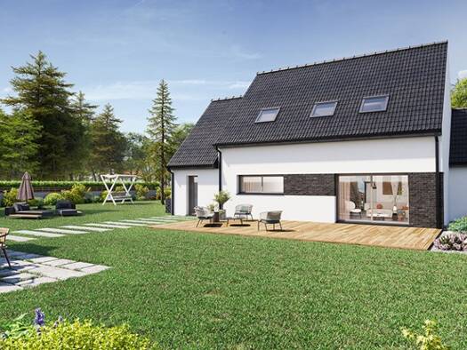 Terrain avec maison neuve à vendre 475 314 € 5 pièces 4 chambres 145 m² 557 m² de terrain Tourmignies 59551