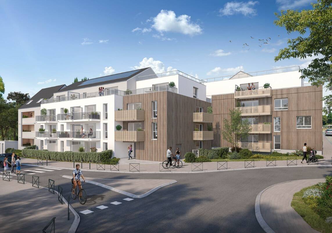 Appartement 3 pièces 59 m² · à La Mézière · 58,9 m² · 217 000 €