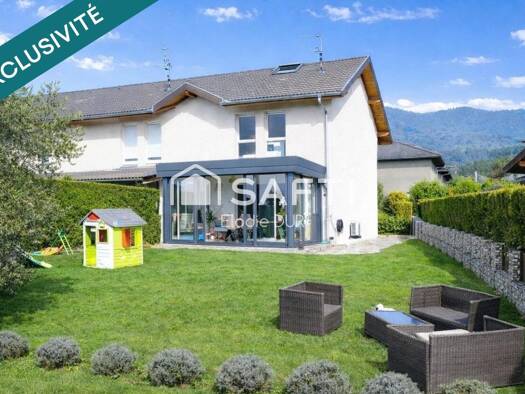 Maison à vendre 519 000 € 5 pièces 3 chambres 116 m² 507 m² de terrain Cranves-Sales 74380