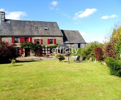 Mas à vendre 325 000 € 9 pièces 4 chambres 243 m² 8 511 m² de terrain Noues de Sienne 14380