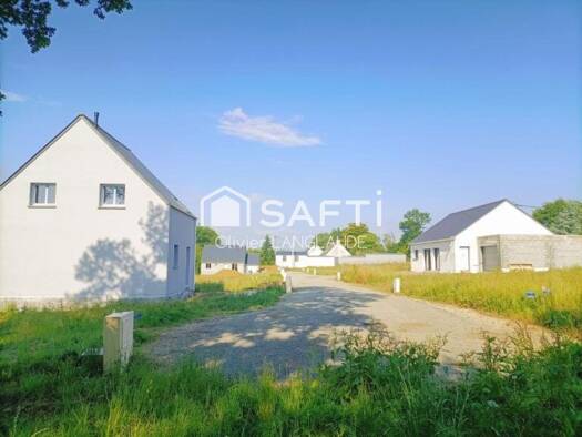 Terrain constructible viabilisé à vendre 26 000 € 460 m² de terrain Saint-Séglin 35330