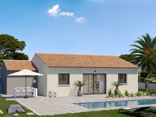 Terrain avec maison neuve à vendre 220 000 € 4 pièces 3 chambres 73 m² 340 m² de terrain Volx 04130