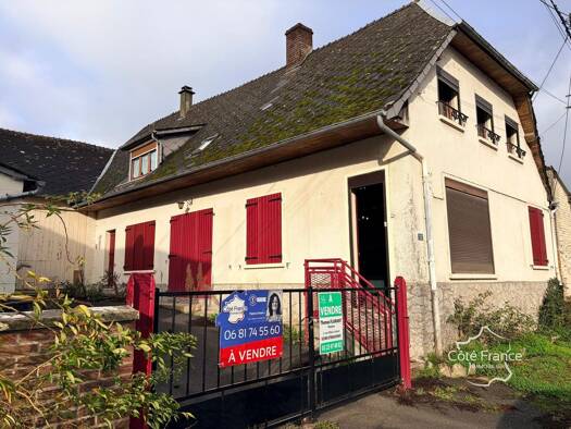 Maison à vendre 85 000 € 6 pièces 3 chambres 99 m² Sorbais 02580