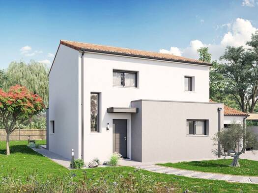 Terrain avec maison neuve à vendre 389 856 € 4 pièces 3 chambres 98 m² 320 m² de terrain Sainte Marie Pornic 44210