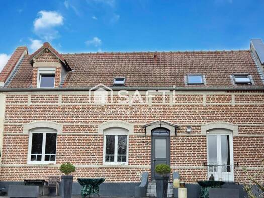 Maison à vendre 262 500 € 5 pièces 2 chambres 152 m² 729 m² de terrain Fampoux 62118