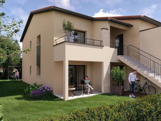 Appartement à vendre - neuf 213 555 € 4 pièces 80,9 m² Étage 1/2 dès le 31/03/2028 Ouest Saint-Maurice-l'Exil 38550