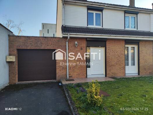 Maison à vendre 165 000 € 2 pièces 3 chambres 90 m² 223 m² de terrain Nord Saint-Nicolas 62223